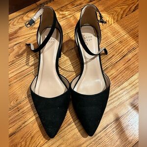 Comfy Black Block Heel